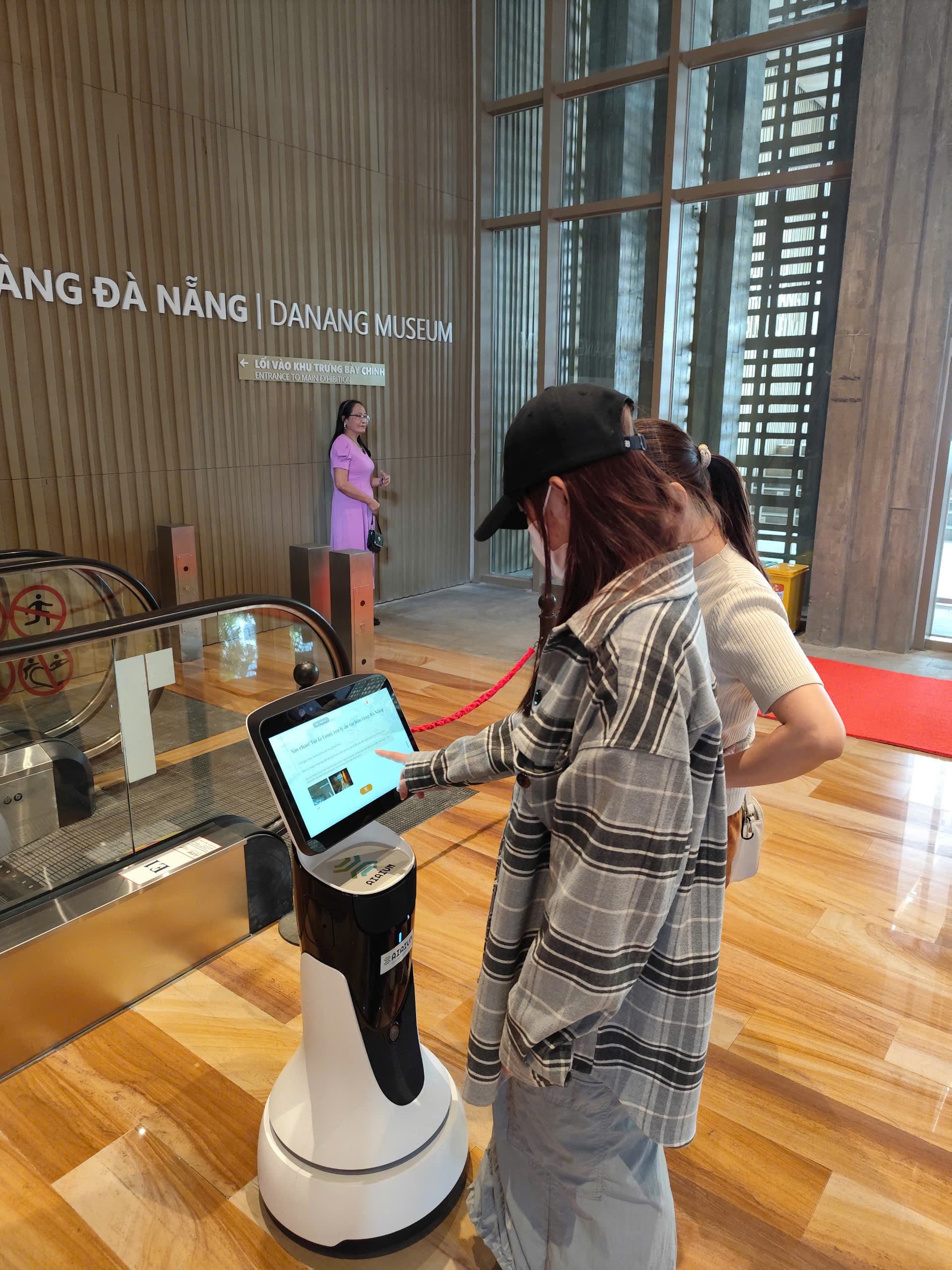 Robot thông minh tại bảo tàng